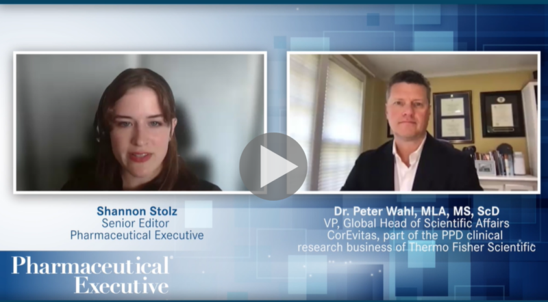 Pharmaceutical Exec interview with Peter M Wahl